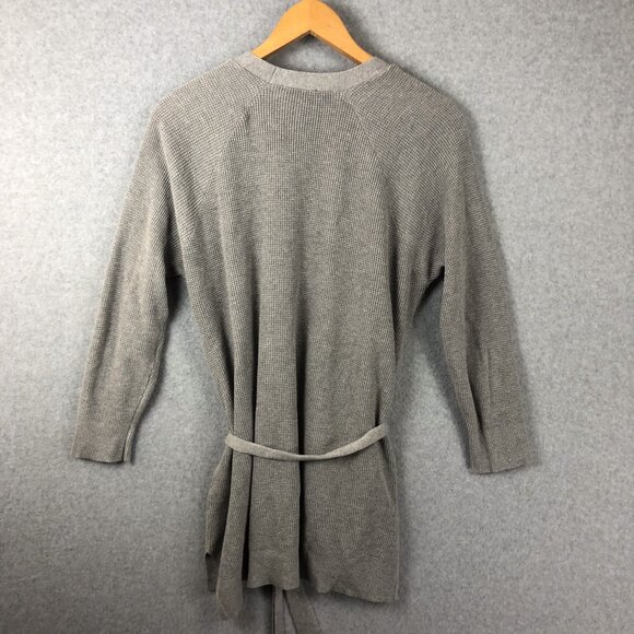 Simply Vera Wang Waffle Knit Tie Waist Cardigan Size XXL - Picture 5 of 5